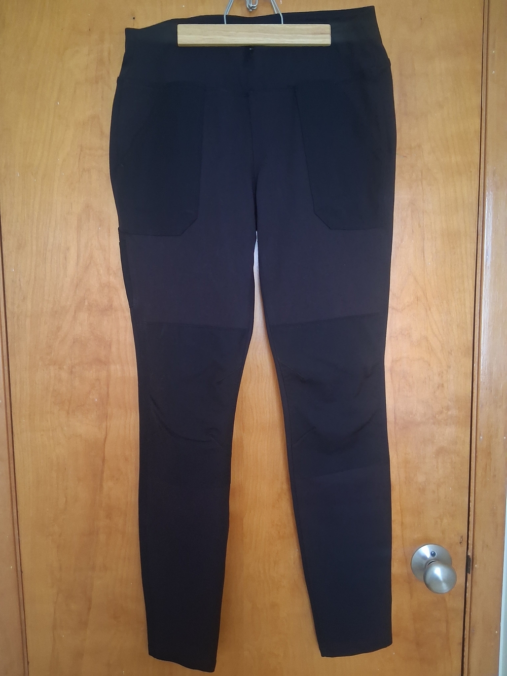 Carhartt Women's Black Stretch Fitted Force Leggings with Front Pockets M 8/10 T